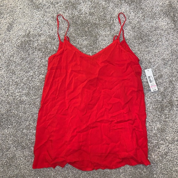 BRAND NWT No Boundaries Red Blouse size S - Picture 4 of 11